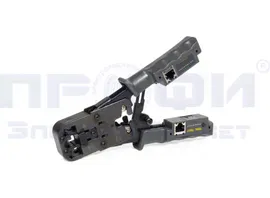 Пресс-клещи для RJ-разъемов(RJ-45, RJ-12, RJ-11) с тестером JT-03T (КВТ)