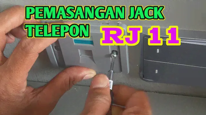 УСТАНОВКА ТЕЛЕФОНА RJ 11